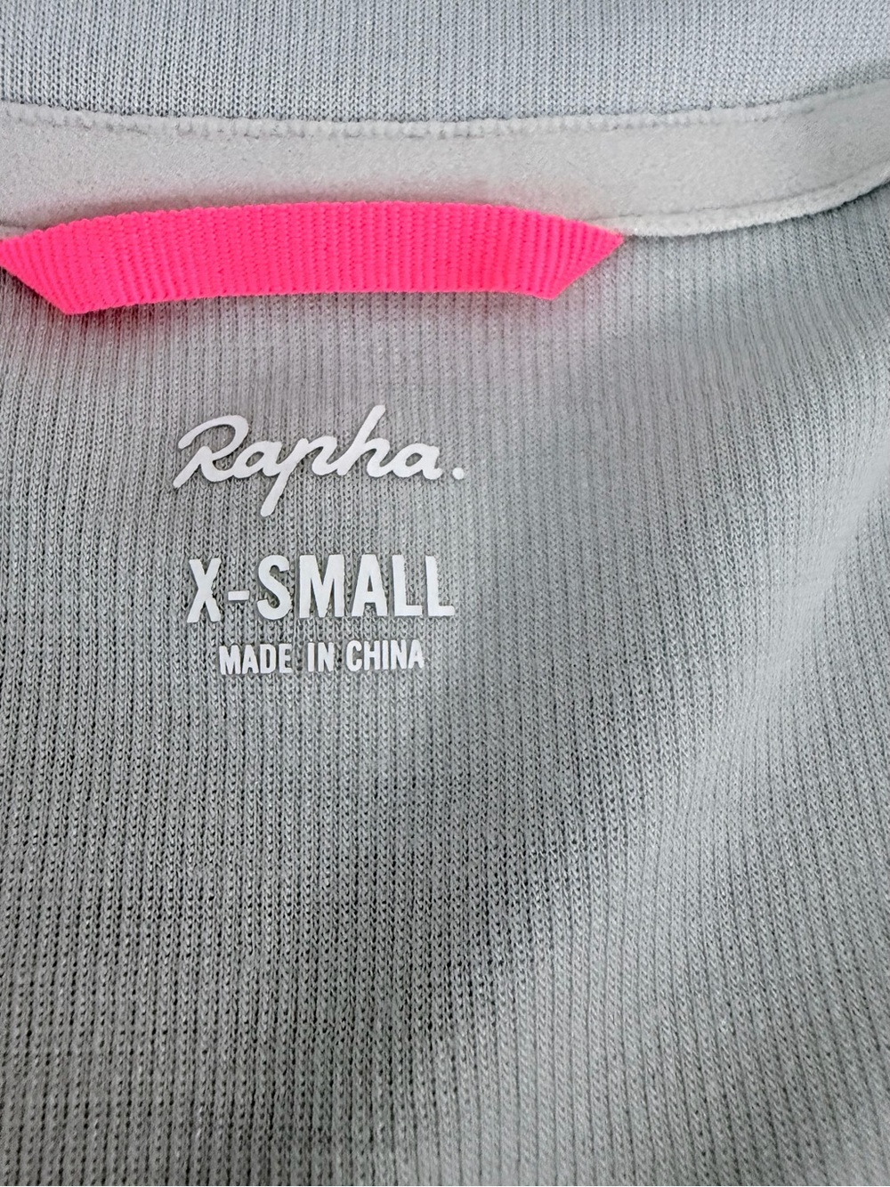 RAPHA Gray Brevet Merino Long Sleeve Cycling Jersey Reflective xs - Picture 11 of 15